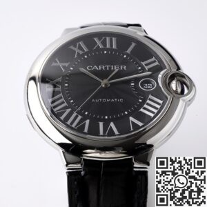 AF Factory Replica Ballon Bleu De Cartier WSBB0003 Black Dial Size 42mm