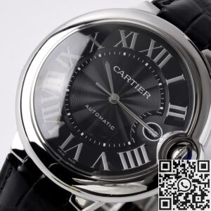 AF Factory Replica Ballon Bleu De Cartier WSBB0003 Black Dial Size 42mm
