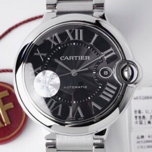 AF Factory Replica Ballon Bleu De Cartier W6920042 Black Dial Size 42mm