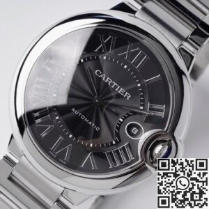 AF Factory Replica Ballon Bleu De Cartier W6920042 Black Dial Size 42mm