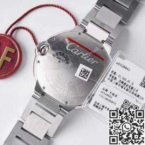 AF Factory Replica Ballon Bleu De Cartier W6920042 Black Dial Size 42mm