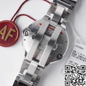 AF Factory Replica Ballon Bleu De Cartier W6920042 Black Dial Size 42mm