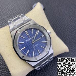 ZF Factory Replica Audemars Piguet Royal Oak 15400ST.OO.1220ST.03 Version Blue Dial Series