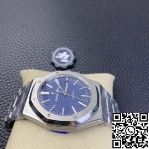 ZF Factory Replica Audemars Piguet Royal Oak 15400ST.OO.1220ST.03 Version Blue Dial Series
