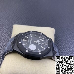 ZF Factory Replica Audemars Piguet Royal Oak 15400 DLC Version Black Dial Series