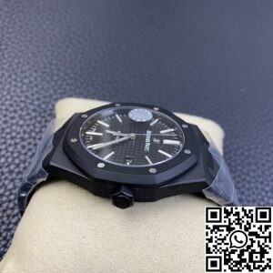 ZF Factory Replica Audemars Piguet Royal Oak 15400 DLC Version Black Dial Series