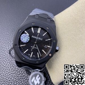 ZF Factory Replica Audemars Piguet Royal Oak 15400 DLC Version Black Dial Series