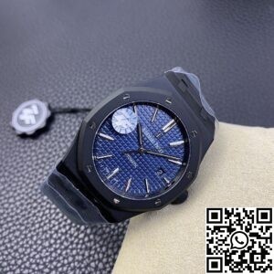 ZF Factory Replica Audemars Piguet Royal Oak 15400 DLC Version Blue Dial Series