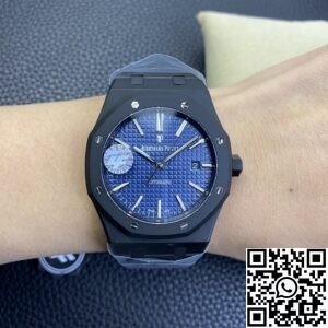 ZF Factory Replica Audemars Piguet Royal Oak 15400 DLC Version Blue Dial Series