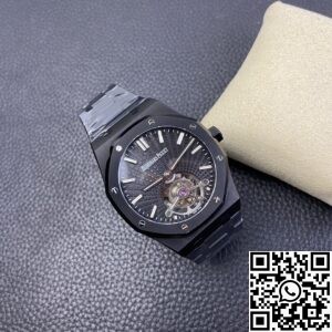 R8 Factory Replica Audemars Piguet Royal Oak 26522CE.OO.1225CE.01 Tourbillon Series Black Dial