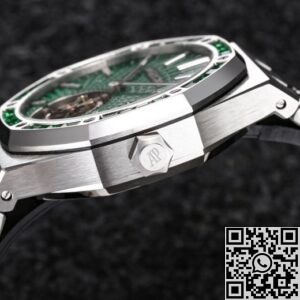 R8 Factory Replica Audemars Piguet Royal Oak 26532IC.EE.1220TI.01 Tourbillon Series Green Dial