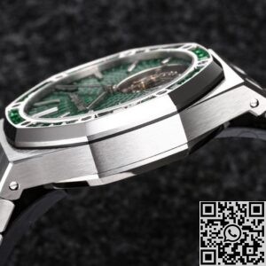 R8 Factory Replica Audemars Piguet Royal Oak 26532IC.EE.1220TI.01 Tourbillon Series Green Dial
