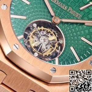 R8 Factory Replica Audemars Piguet Royal Oak 26533OR.OO.1220OR.01 Tourbillon Series Rose Gold Dial