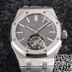 R8 Factory Replica Audemars Piguet Royal Oak 26530TI.OO.1220TI.01 Tourbillon Series Grey Dial