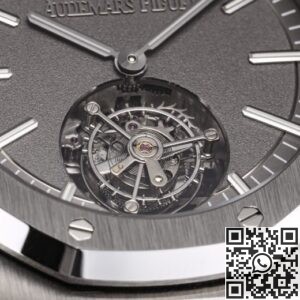 R8 Factory Replica Audemars Piguet Royal Oak 26530TI.OO.1220TI.01 Tourbillon Series Grey Dial
