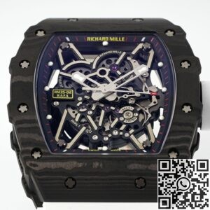 ZF Factory Replica Richard Mille RM35-02 Series V3 White Rubber Strap