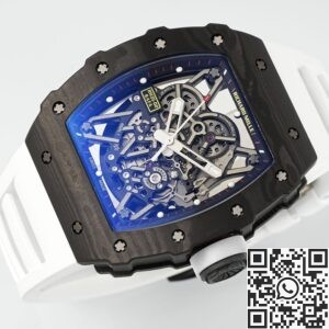 ZF Factory Replica Richard Mille RM35-02 Series V3 White Rubber Strap