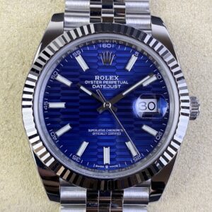 Clean Factory Replica Rolex Datejust M126334-0031 Bright Blue Dial