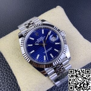 Clean Factory Replica Rolex Datejust M126334-0031 Bright Blue Dial