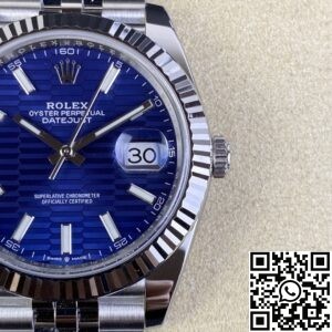 Clean Factory Replica Rolex Datejust M126334-0031 Bright Blue Dial