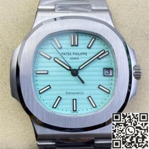 3K Factory Replica Patek Philippe Nautilus 5711/1A-018 Tiffany Blue Dial