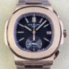 3K Factory Replica Patek Philippe Nautilus 5980/1R-001 Gold Dial