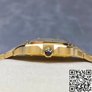 BV Factory Cartier Santos WGSA0030 Gold Watch Case