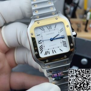 BV Factory Cartier Santos W2SA0016 White Dial