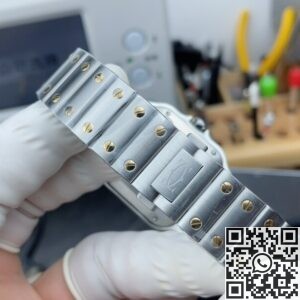 BV Factory Cartier Santos W2SA0016 White Dial