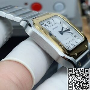 BV Factory Cartier Santos W2SA0016 White Dial