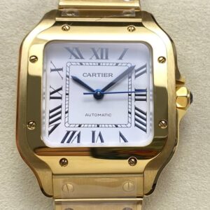 BV Factory Cartier Santos WGSA0030 Gold Watch Case