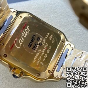 BV Factory Cartier Santos WGSA0030 Gold Watch Case