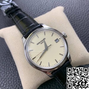 ZF Factory Fake Patek Philippe Calatrava 5227G-001 White Dial