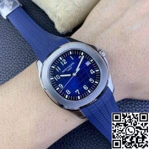 3K Factory Watches Patek Philippe Aquanaut 5168G-001 Blue Dial