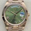 EW Factory Replica Rolex Day Date M228235-0025 Olive Green Dial Series