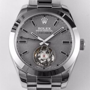 JB Factory Replica Rolex Label Noir Milgauss M116400 Tourbillon Series