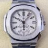 PPF Factory Replica Patek Philippe Nautilus 5980/1A-019 Series White Dial
