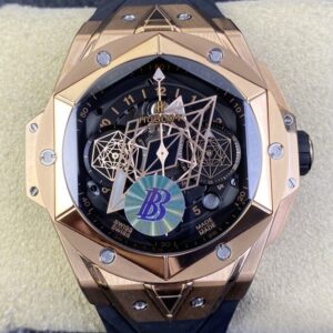 BBF Factory Fake Hublot Big Bang Unico 418.OX.1108.RX.MXM19 Gold Watch Series