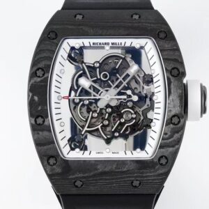 ZF Factory Replica Richard Mille RM055 Series Black Rubber Strap