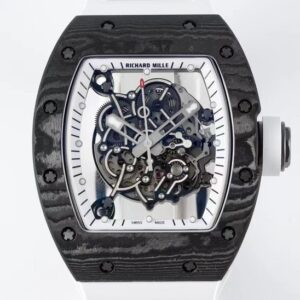 ZF Factory Replica Richard Mille RM055 Series White Rubber Strap