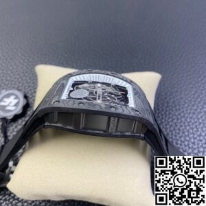 ZF Factory Replica Richard Mille RM055 Series Black Rubber Strap