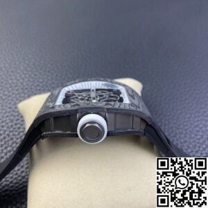 ZF Factory Replica Richard Mille RM055 Series Black Rubber Strap