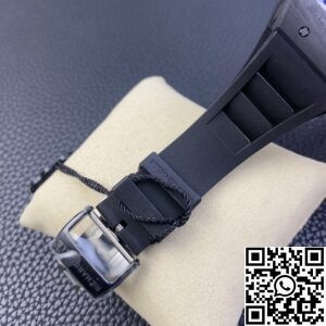 ZF Factory Replica Richard Mille RM055 Series Black Rubber Strap