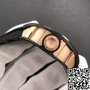 ZF Factory Replica Richard Mille RM052-01 Series Black Ceramic Skull Dial