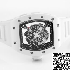 KV Factory Replica Richard Mille RM055 Series White Ceramics