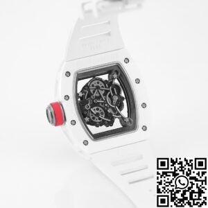 KV Factory Replica Richard Mille RM055 Series V5 Red Dial