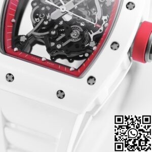 KV Factory Replica Richard Mille RM055 Series V5 Red Dial