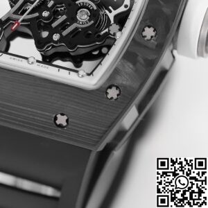 KV Factory Replica Richard Mille RM055 Series V5 White Dial Case