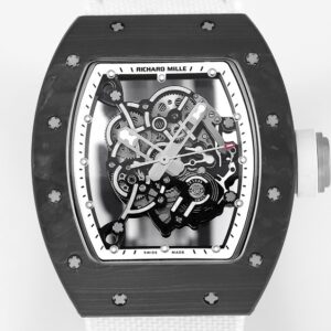 KV Factory Replica Richard Mille RM055 Series V5 White Nylon Strap