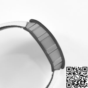 KV Factory Replica Richard Mille RM055 Series V5 White Nylon Strap